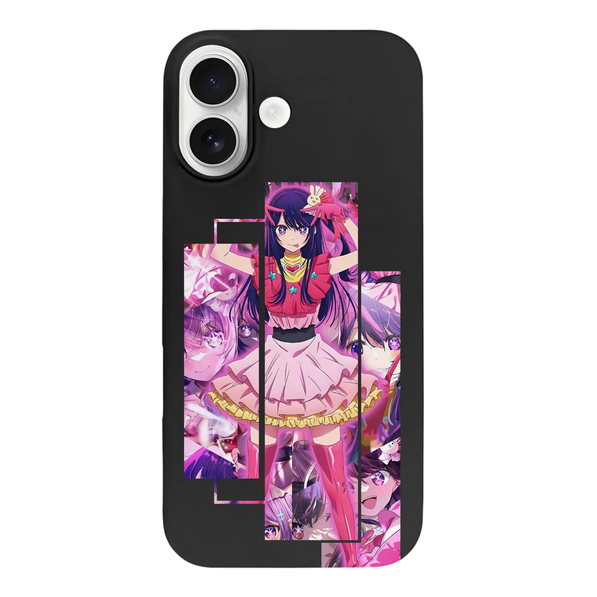 推しの子 グッズ,星野アイ - iPhone 17 シリーズ シリコンケース 薄型 耐衝撃 指紋防止 ソフトタッチカバー 精密フィット 傷防止 保護ケース iPhone 17/17 Air/17 Pro/17 Pro Max 対応